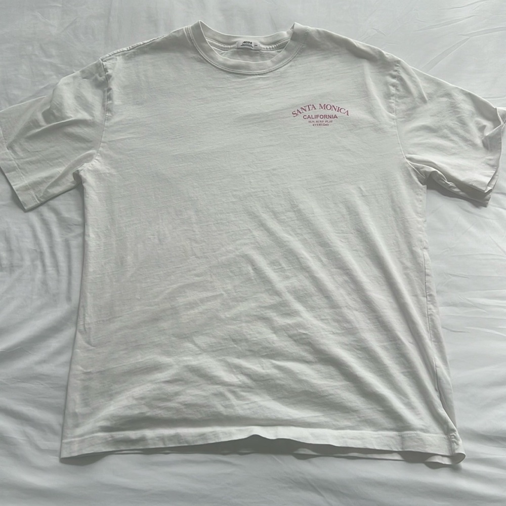 Women’s Ardene oversized white t shirt size S petite